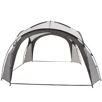 Szürke kerti pavilon 3,5x3,5 m