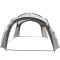 Szürke kerti pavilon 3,5x3,5 m