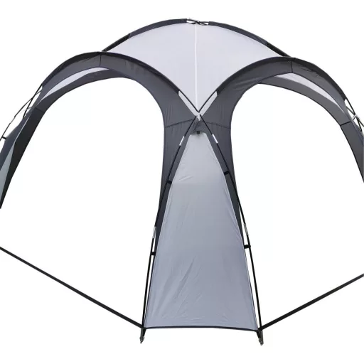 Szürke kerti pavilon 3,5x3,5 m