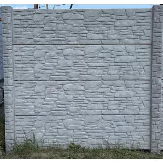 Sziklamintás kerítés 1